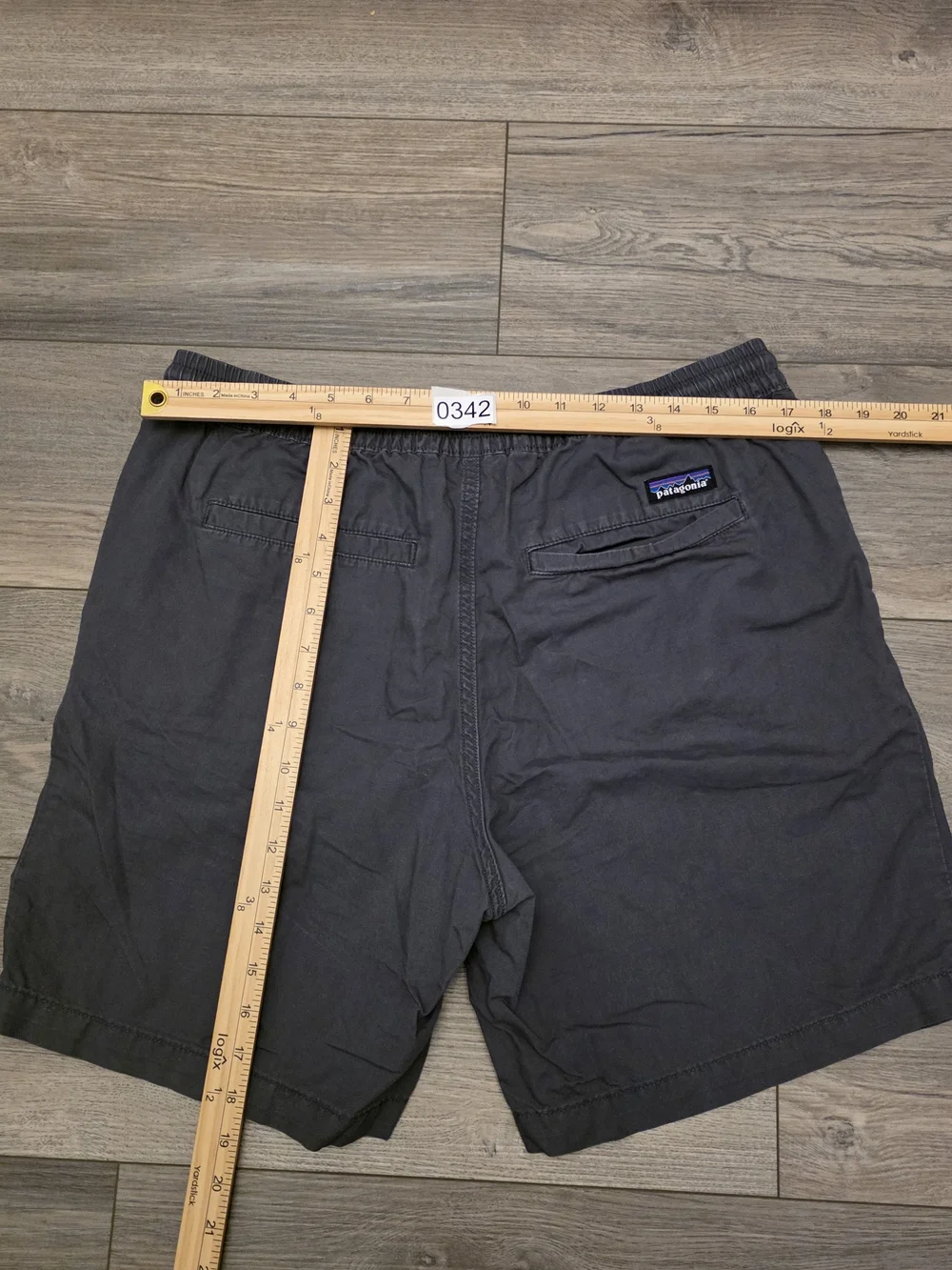 Patagonia Shorts Nomader Men's Volley Shorts Forge Gray Drawstring Cargo Shorts - Picture 6 of 6